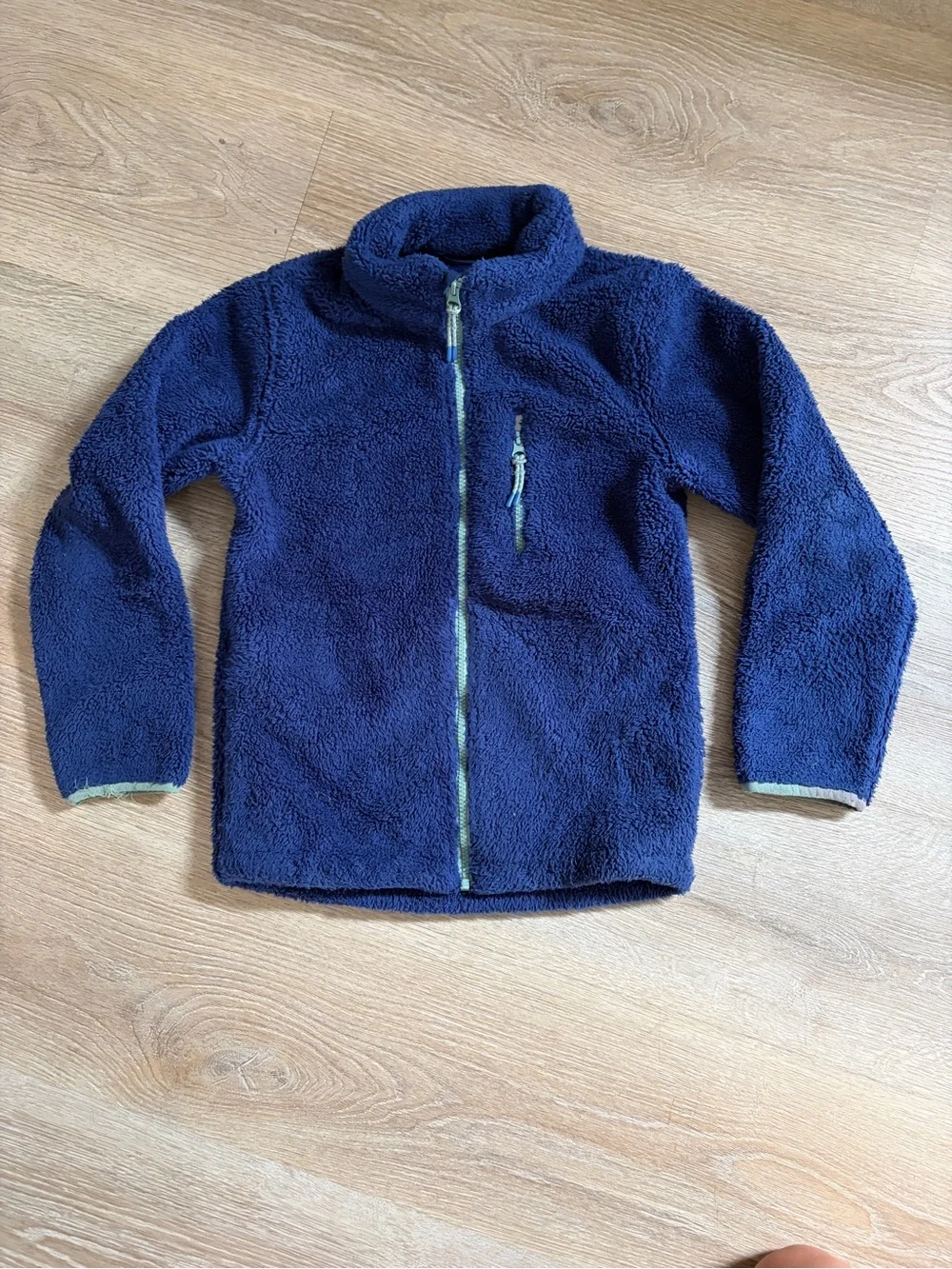 Mini Boden - Navy Fleece Jacket